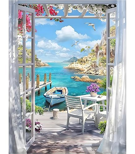 Stad Diamond Painting, 5D Eiffeltoren Diamond Art Kits Volwassenen