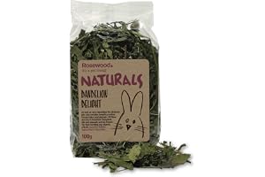 Rosewood Naturals Dandelion Delight, Small Animal Treat for Rabbits, Guinea Pigs, Chinchillas and Degus, 100g