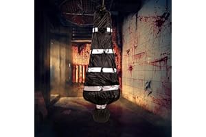 CHAOHUA Halloween Outdoor Horror Deko,Leichensack Prop Halloween Dekoration Spukhaus-Requisiten, Hängende Gartendekoration Halloween