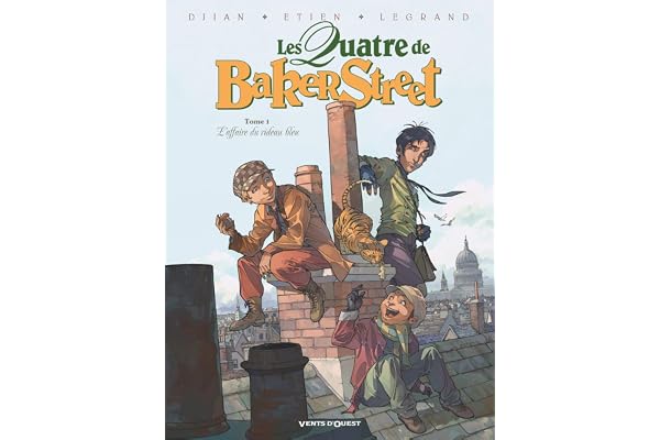 Les Quatre de Baker Street - Tome 01: L'Affaire du rideau bleu