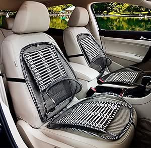 Coprisedili Auto Universali Nero/Grigio - In Mesh Traspirante, Con Ganci, Facili Da Montare - Foto 4