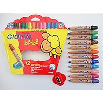 Pastelli E Pennarelli Giotto BeBè - Set Da 10 Pezzi Per Bambini, Confezione Portatile E Riutilizzabile - Foto 14