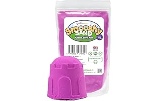 Rainbow Eco Play Magic Sand - Coloured Sand for Kids - Sensory Toys - Natural - Eco-Friendly - Purple, 1kg