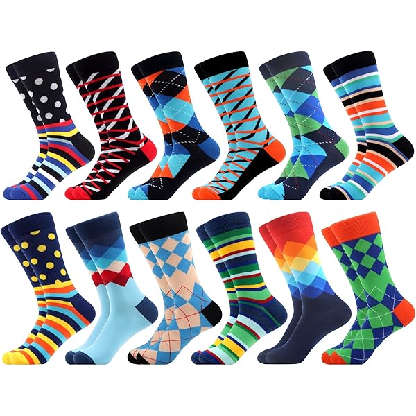 Happy Socks 3-Pack calzini per la festa del papà, colorati e divertenti, scatole regalo per papà