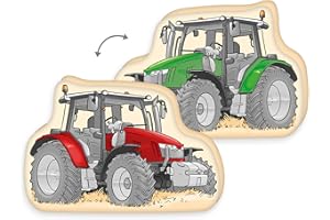 Herding Poduszka konturowa do ciągnika, ok. 36 x 24 x 5 cm, poliester, poduszka formowana