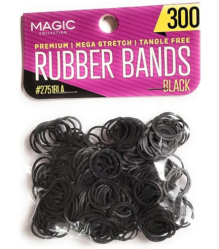 500 Pezzi Mini Elastici Trasparenti, Fasce Elastiche per