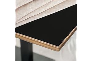 AKAKUS Table Protector Heavy Duty Heat Resistant Kitchen dining room Grey & Black & Brown & Beige (Black,100x100.cm)