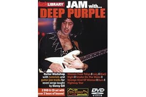 MUSIC SALES Roadrock International Lick Library: Jam With Deep Purple DVD, CD - DVD