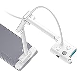 OKIOLABS OKIOCAM S Portable Visualiser/Document Camera for Remote Learning, Classroom Real-Time Projection, Video Recording,