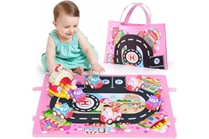 Geebiiny Licorne Jouet Fille 1 2 3 Ans - Vehicule Jouets pour Enfants avec Tapis de Jeu/Nange 2 en 1 - Jeux Bebe 1 an, Montessori 1 2 Ans, Cadeau Enfant 1-3 Ans, Cadeaux de Noël