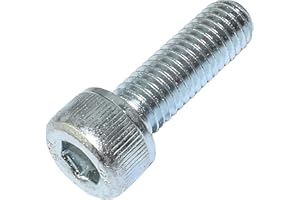 AERZETIX - Set di 50 pezzi - Bulloni M8x25 - con testa esagonale interna - Ø8x25mm - DIN 912 - classe 8.8 - acciaio zincato - fai da te - attrezzo di montaggio/ferramenta - C47692