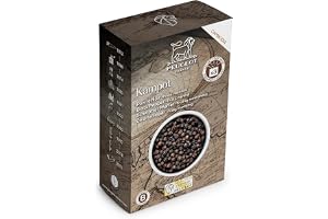Peugeot Kampot Black Peppercorns from Cambodia, 60g - 3 fresh sachets of 20g
