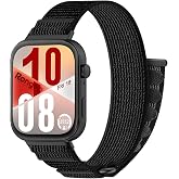 Rongep [Hook Loop] Huawei Watch Fit 5/Fit 5 Pro/Fit 4/Fit 4 Pro/Fit 3 ile Uyumlu Kordon Cırt Cırt Tasarım Fit 5 Kordon Nefes 