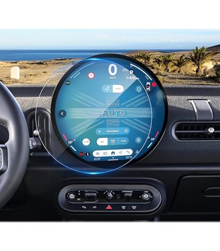 Pellicola In Vetro Temperato Per Navigatore GPS Mini Cooper S F65/F66/F67 E Countryman J01 EV 2024-2025 – Antigraffio E Anti Impronte