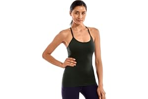CRZ YOGA Canotte da Donna Sportivo Top Fitness Tank per Lo Yoga e Running