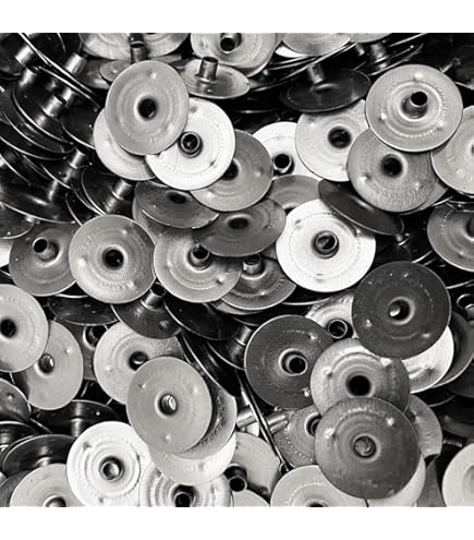 200 Stück Teelichtdocht-Füße - Für Perfekt Brennende Kerzen