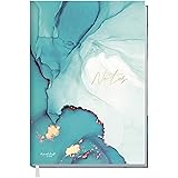 Trendstuff Notizbuch A5 Liniert Wild Blossoms - 124 Seiten Mit Lesebändchen