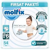 Molfix Premium Ultra Fırsat Paketi 6 Beden 54 Adet