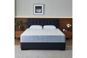 keepsweets Hybridmadrass 160 x 200 cm - baggfjädrar och formminne - ergonomisk 7 zoner - fasthet H3 - höjd 20 cm - liggoberoende och ländstöd - andningsbar