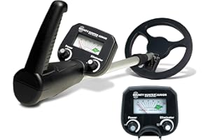 Bounty Hunter Junior Détecteur De Métaux Avec Fonction Filtre À Métaux, Noir/Gris