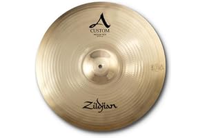 Zildjian A Custom Series - 20" Medium Ride Cymbal - Brilliant Finish, Updated