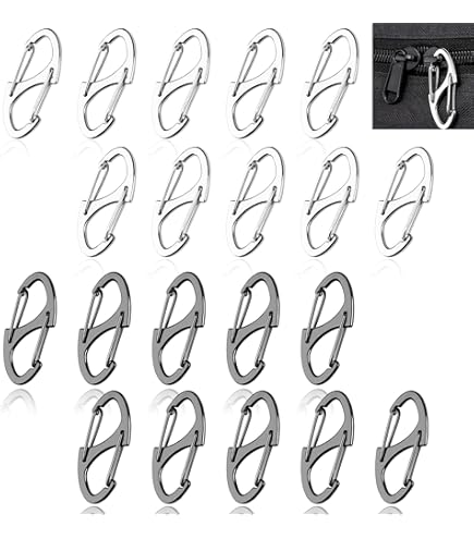 12 Clips Antivol Pour Fermeture éclair - Cadenas Amovible Pour Sac à Dos, Valise, Bagages
