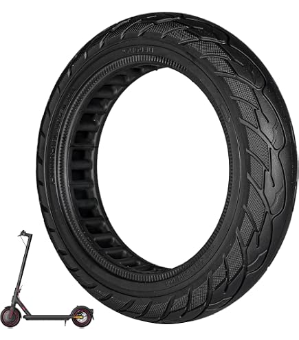Pneu Sans Chambre à Air 250x54 Pour Scooter Xiaomi M365 / Mijia 4 - Jante 6,7 Pouces - Robinet D'aération Inclus