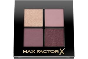 Max Factor Colour X-Pert Soft Touch Palette Ombretti, 4 Ombretti dal Colore Intenso, Altamente Sfumabili, 002 Crushed Blooms