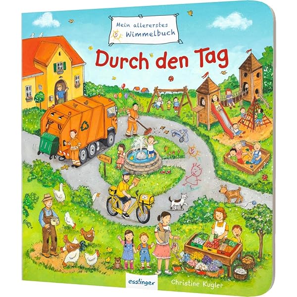 Wielbuch: ein Tag - Kinderbücher ab 2 Jahre (Bilderbuch ab 2-4
