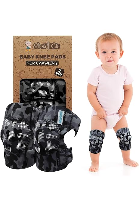Genouillères Bébé Lavenda - Set De 4 | Protection Antidérapante Pour 4 Pattes