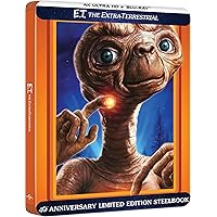 E.T. L'EXTRATERRESTRE - 40TH ANNIVERSARIO Steelbook (4K Ultra HD + Blu-Ray)