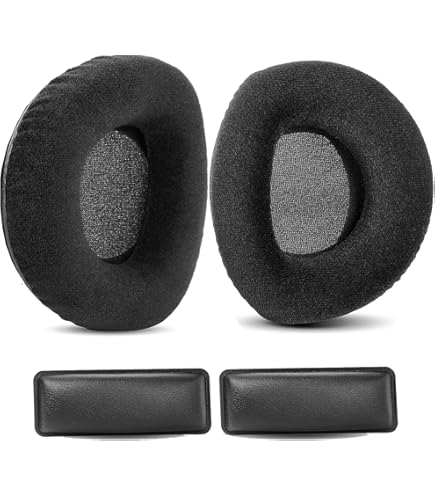 Almohadillas De Reputo Para Auricular Sennheiser RS110, RS160, RS170, RS180, HDR160, HDR170, HDR180 - AliExprs