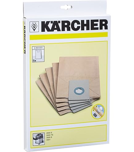 100x Sacchetto Per Aspiratore Flex S 36, Kärcher 3500 E, NT 351 Eco Nt 361 Carta 889006769 - Foto 2