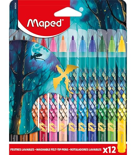 Maped Color'Peps - 12 FEUTRES POINTE JUMBO Pas Cher | Bureau Vallée Maped Color'Peps - 12 FEUTRES POINTE JUMBO Pas Cher | Bureau Vallée