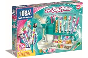 Clementoni Idea 59415 Atelier de stylos, avec plus de 50 accessoires, jouet créatif, stylo personnalisé, coffret cadeau pour enfants à partir de 5 ans