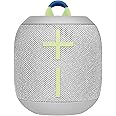 Ultimate Ears WONDERBOOM 3, Small Portable Wireless Bluetooth Speaker, Big Bass 360-Degree Sound for Outdoors, Waterproof, Dustproof IP67, Floatable, 40 m Range - Grey