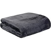 Viva Cashmere Feeling Kuscheldecke – Superweich, 150x200 Cm In Schwarz