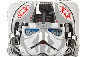 Loungefly Disney - Gwiezdne Wojny - Kask Pilota - Portfel - Ekskluzywny Amazon - Urocza torebka kolekcjonerska - Pomysł na prezent - Etui na karty z wieloma przegródkami na karty - Oficjalny towar i