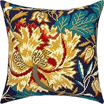 Kit Tappeto Ricamo Brvsk - Design Pesce Astratto 40x40cm, Per Decorazione Casa, Adulti - Foto 5