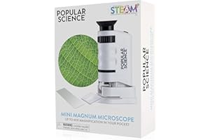 POPULAR SCIENCE - Mini-Magnum Pocket Handheld Microscope for Children