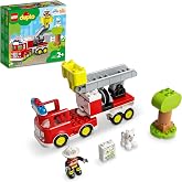 LEGO&reg; DUPLO&reg; Kurtarma İtfaiye Kamyonu 10969-2 Yaş ve &Uuml;zeri &Ccedil;ocuklar i&ccedil;in Işıklı ve Sirenli İtfaiye Kamyonu İ&ccedil;eren Oyuncak Yap