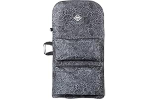 Two Bare Feet 44" Double Bodyboard Carry Bag – Heavy Duty, Large Capacity for Two Boards – Padded Shoulder Strap, Durable Zippers, Travel & Beach Ready – Multiple Colours