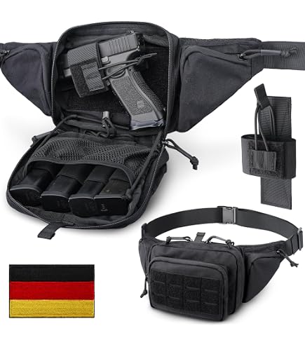 Bolsa Táctica De Pecho - Chaleco Táctico, Impermeable, Ajustable, Para Senderismo O Airsoft