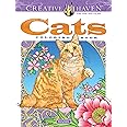 Creative Haven Cats Coloring Book: Amazon.co.uk: Noble, Marty ...