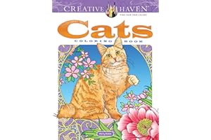 Creative Haven Cats Coloring Book