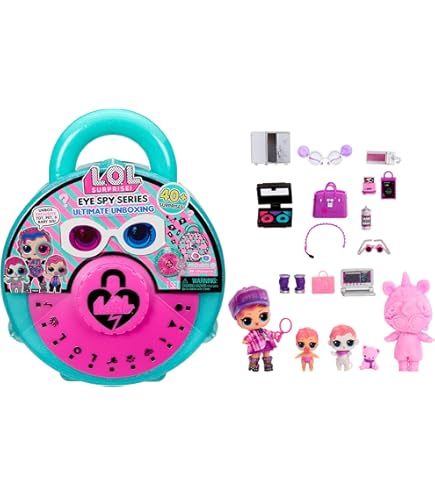 LOL Surprise Mega Ball Magic - 12 Verzamelbare Poppen, 60 Verrassingen, 4 Uitpakervaringen - Squish Sand, Bubbles, Gel Crush, Shell Smash - Mix en Match Mode - Geweldig voor Meisjes en Jongens van 3
