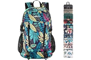Tomule Mochila Trekking Senderismo Impermeabile Deporte Montana Bicicleta Playa Portatil Plegable Bolsa Viaje Accesorios Trabajo Hombre Trail Mujer Regalo Para Gimnasio Infantil 40L