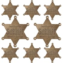 Collier et étoile de shériff - Accessoire Déguisement - Rue de la Fête Collier et étoile de shériff - Accessoire Déguisement - Rue de la Fête