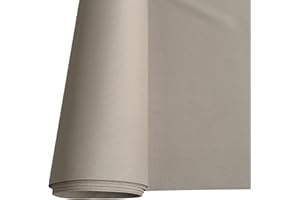 E. U. FABRICS LTD 7oz PU Coated Outdoor Waterproof Fabric - Water-Proof, Tear Resistant, Cloth for Outdoor Garden Furniture, Sewing Material for Crafts and Hobbies - 150cm Wide (Beige)