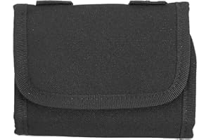 EVTSCAN Portador de munición, 3 Colores Nylon 12 Carcasa Redonda Portador de Cartucho de Rifle Bolsa de munición Estuche para Balas